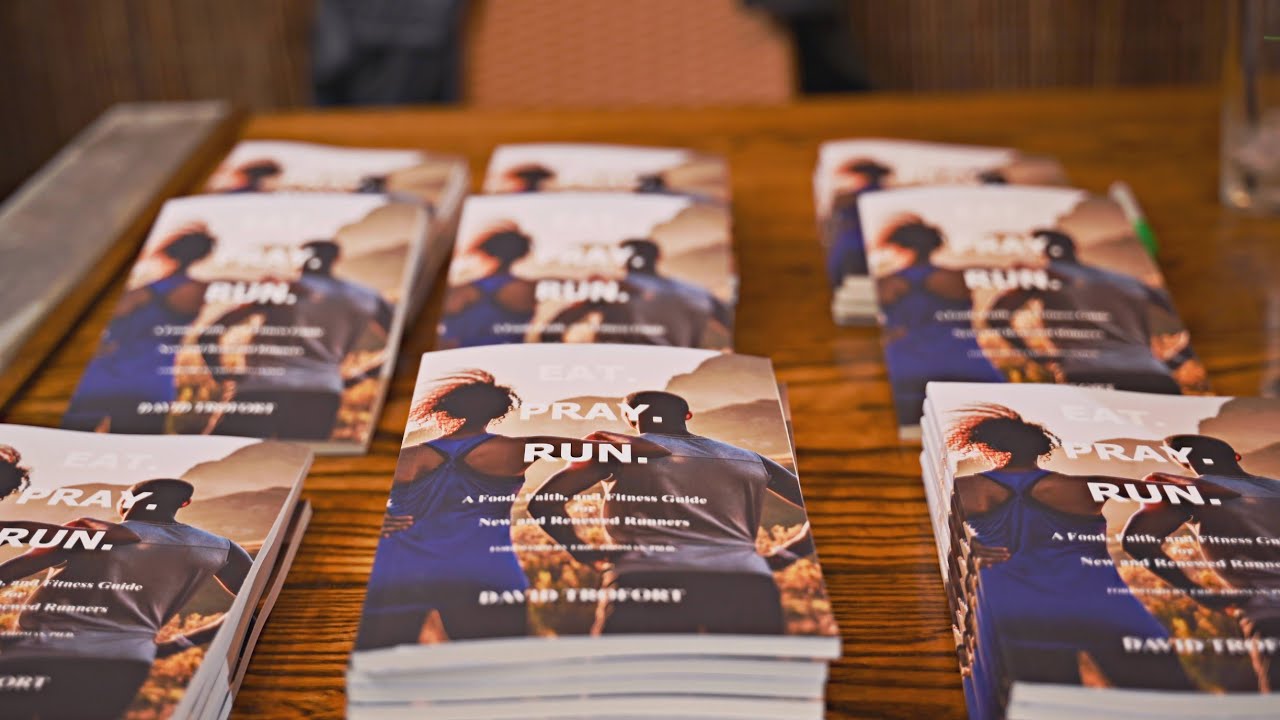 Eat Pray Run . book signing... David Trofort