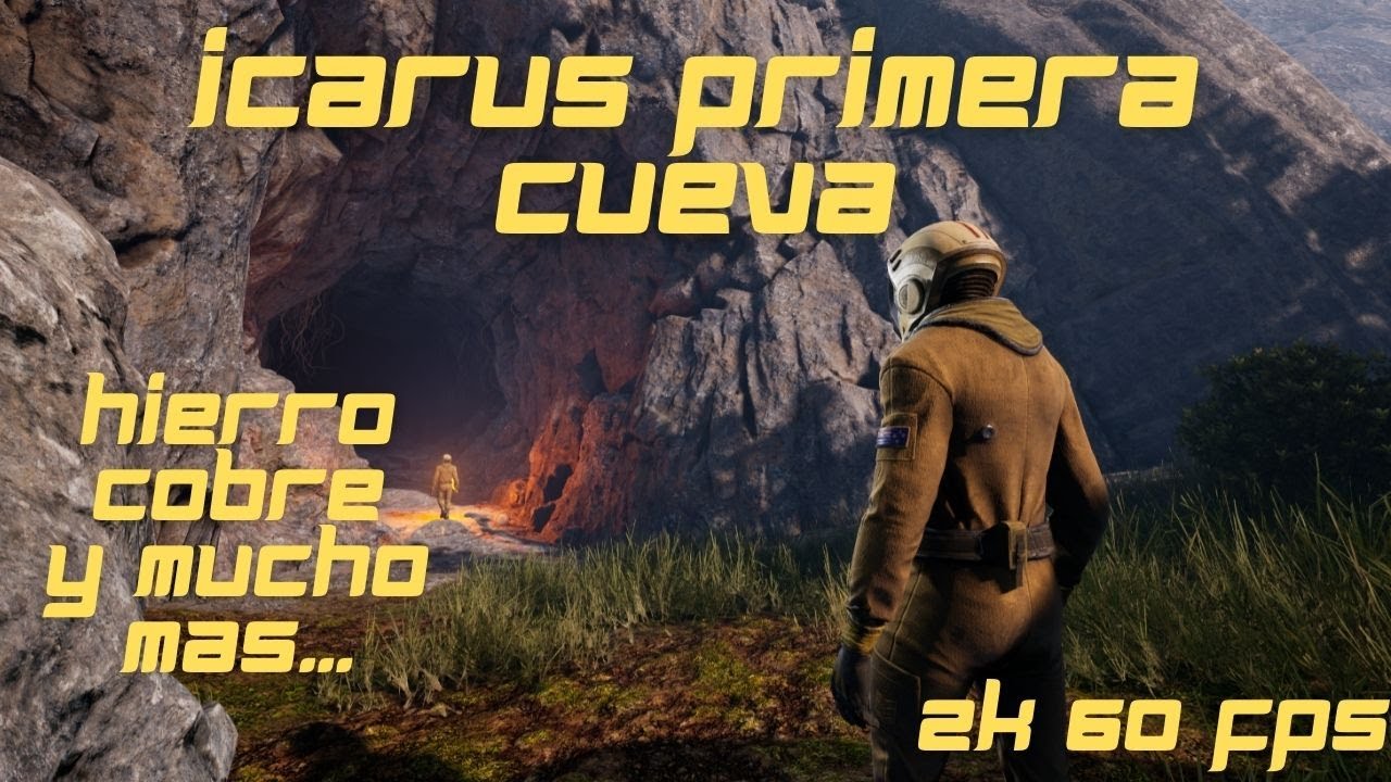 ICARUS #04 - PRIMERA CUEVA- MENAS DE HIERRO, METAL, COBRE Y MAS...