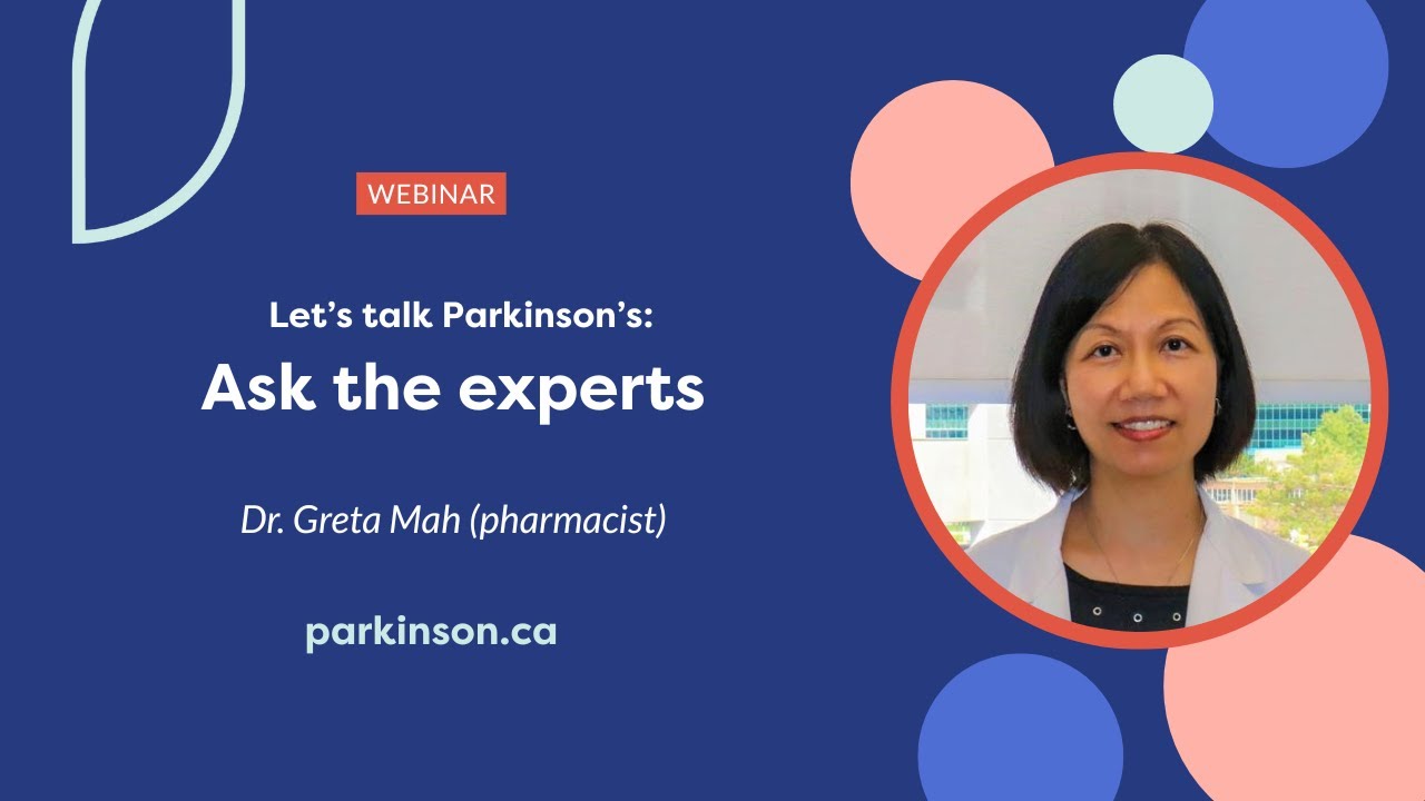 Let’s talk Parkinson’s: a conversation with a pharmacist