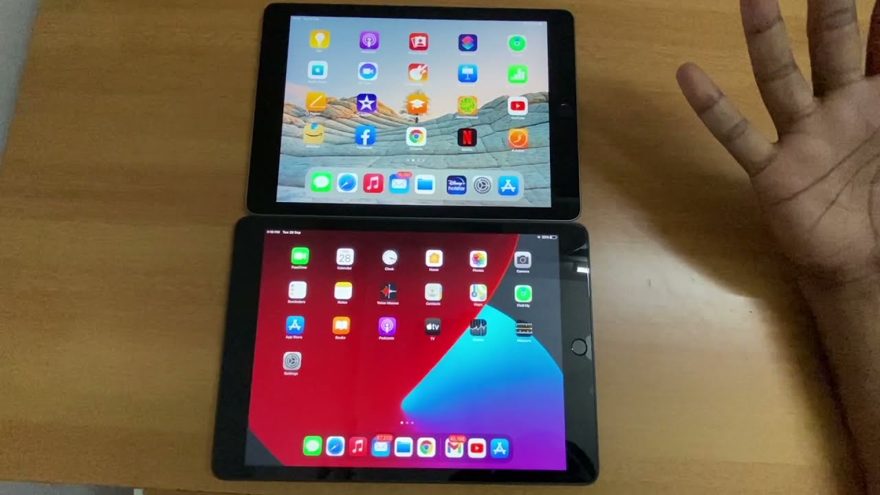 iPad 8-го поколения (2020 г.) и iPad 6-го поколения (2018 г.)
