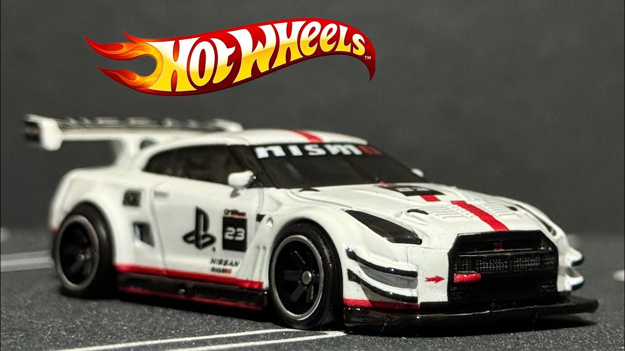 Unboxing Hot Wheels Premium Pop Culture Nissan GT-R Nismo R35 GT3 Gran Turismo The Movie