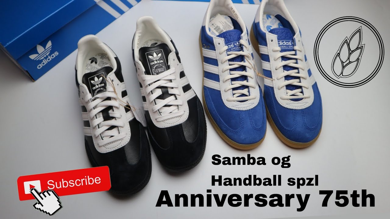 unboxing Adidas samba & handball spzl anniversary 75th keren #adidasoriginals #adidasanniversary