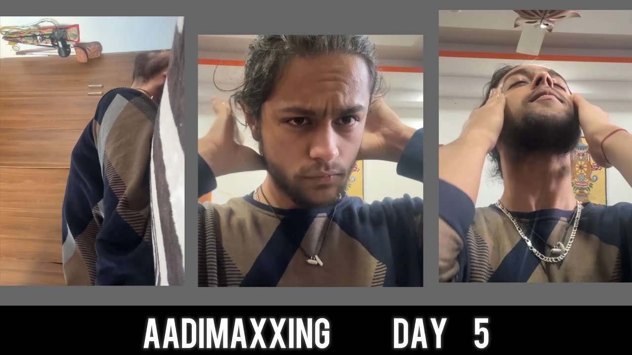 DAY 5 of my challenge of self-improvement all by myself.