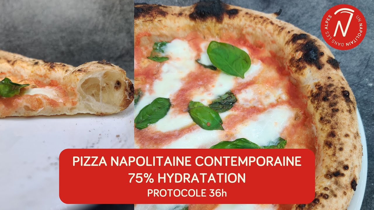 PIZZA NAPOLITAINE CONTEMPORAINE | Protocole 36h | 75% Hydratation