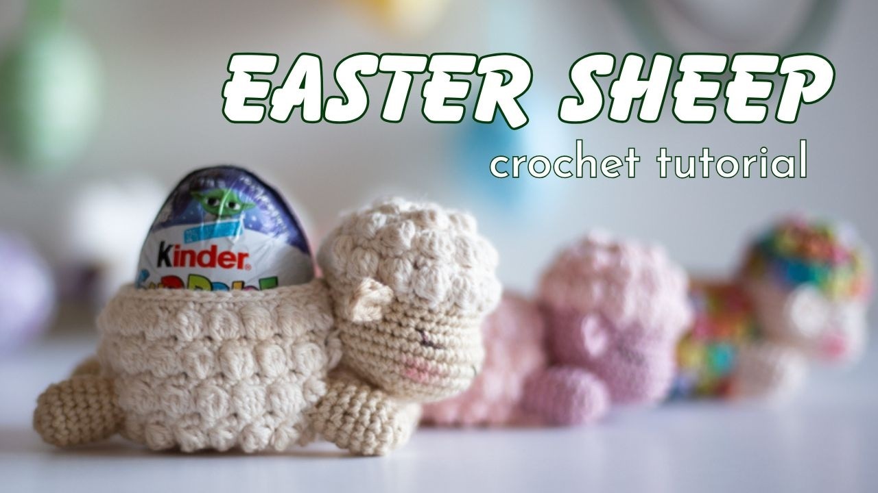 🐑Easter crochet Sheep. Crochet tutorial.
