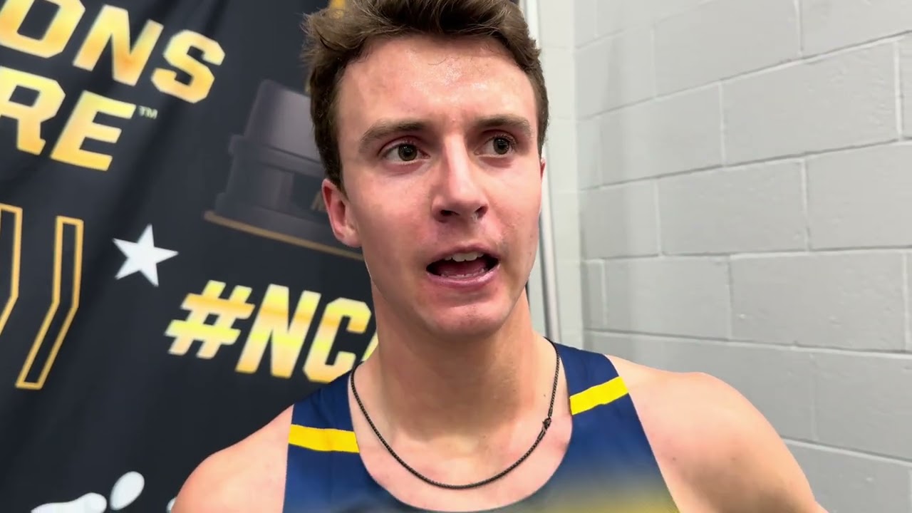 Колин Сальман о спорном завершении борьбы за титул NCAA 3000 2026 года