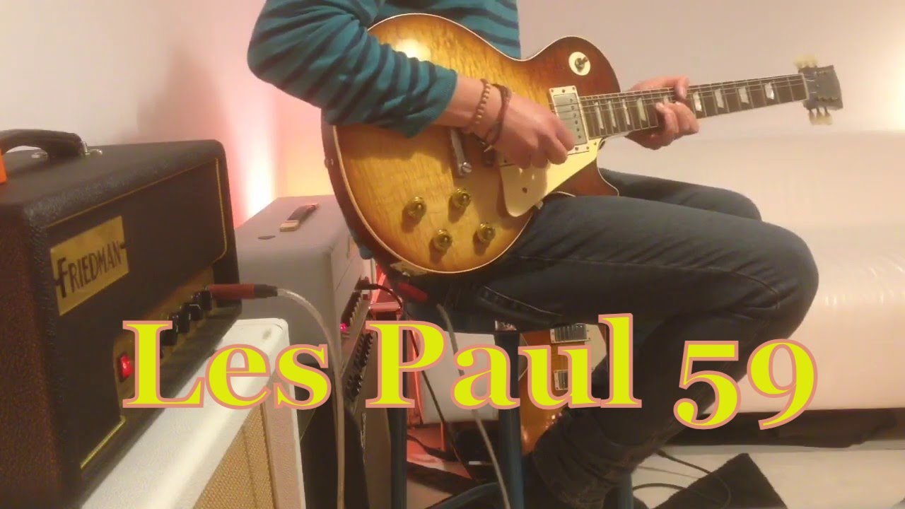Burst Guitar 59 and Friedman Pink Taco
