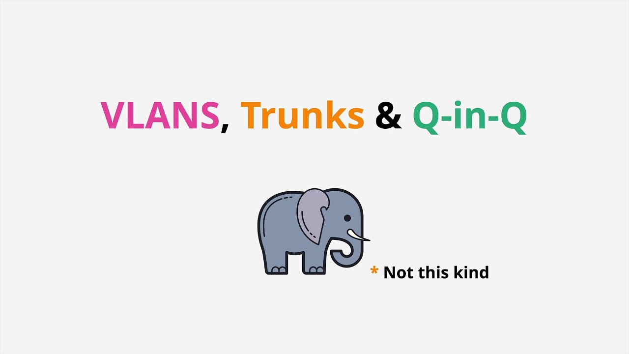 Что такое VLAN, TRUNKS и Q-in-Q?