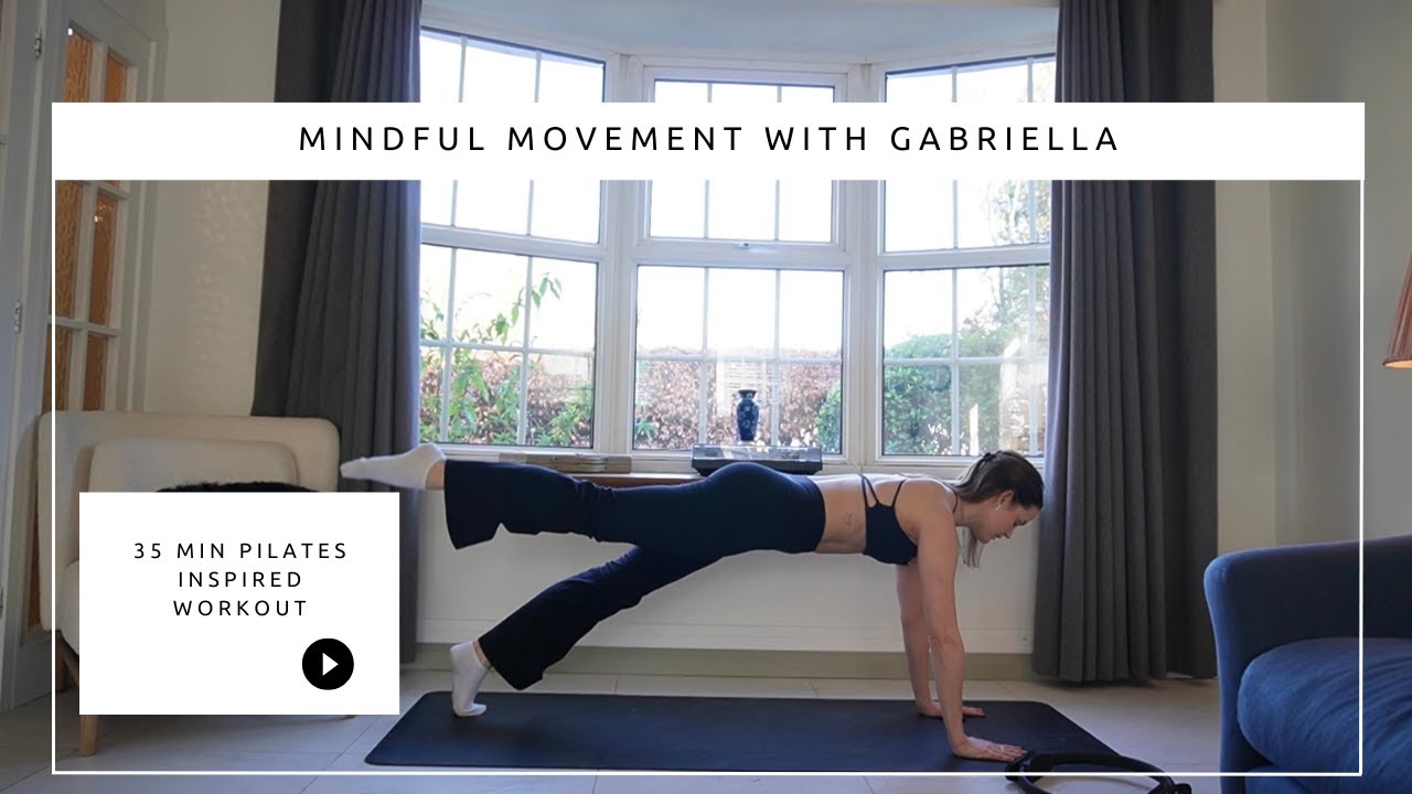 35-Min Full Body Pilates-Inspired Class | Ring Optional