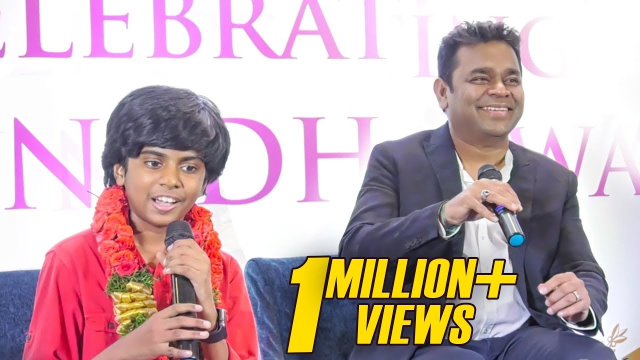 Lydian Nadhaswaram SHOCKS A R Rahman on Stage | The World's Best
