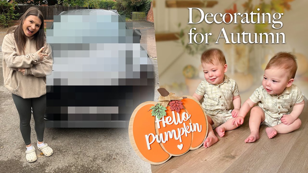 Ell's New Car, Decorating For Autumn & Feeling Overwhelmed