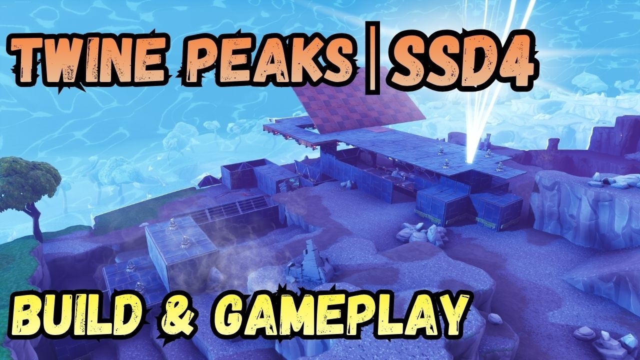 Постройка и геймплей на карте Twine Peaks SSD 4 (Защита от штормового щита 4) | Fortnite STW