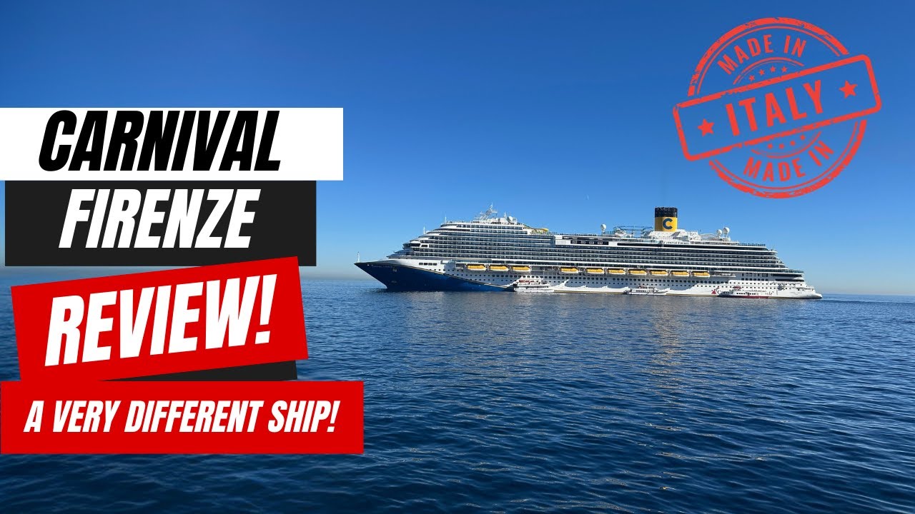 Carnival Firenze Cruise Review 2025 | Sailing Carnival, Italian-Style!