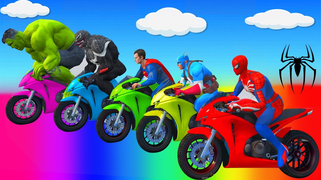 الرجل العنكبوت انقاذ باتمان Spider-Man Rescue batman vs iron man vs venom funny Game GTA 5 superhero