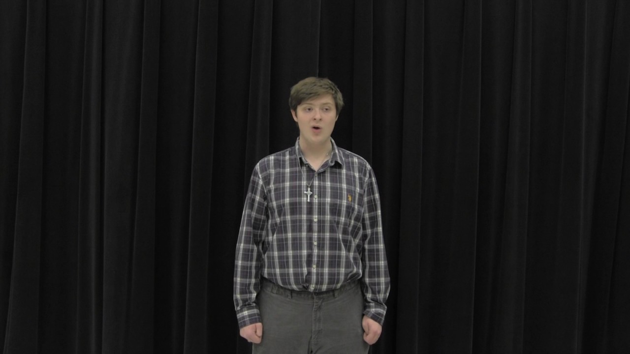 Auditon video (The Lark in The Clear Air by Sir Samuel Ferguson)