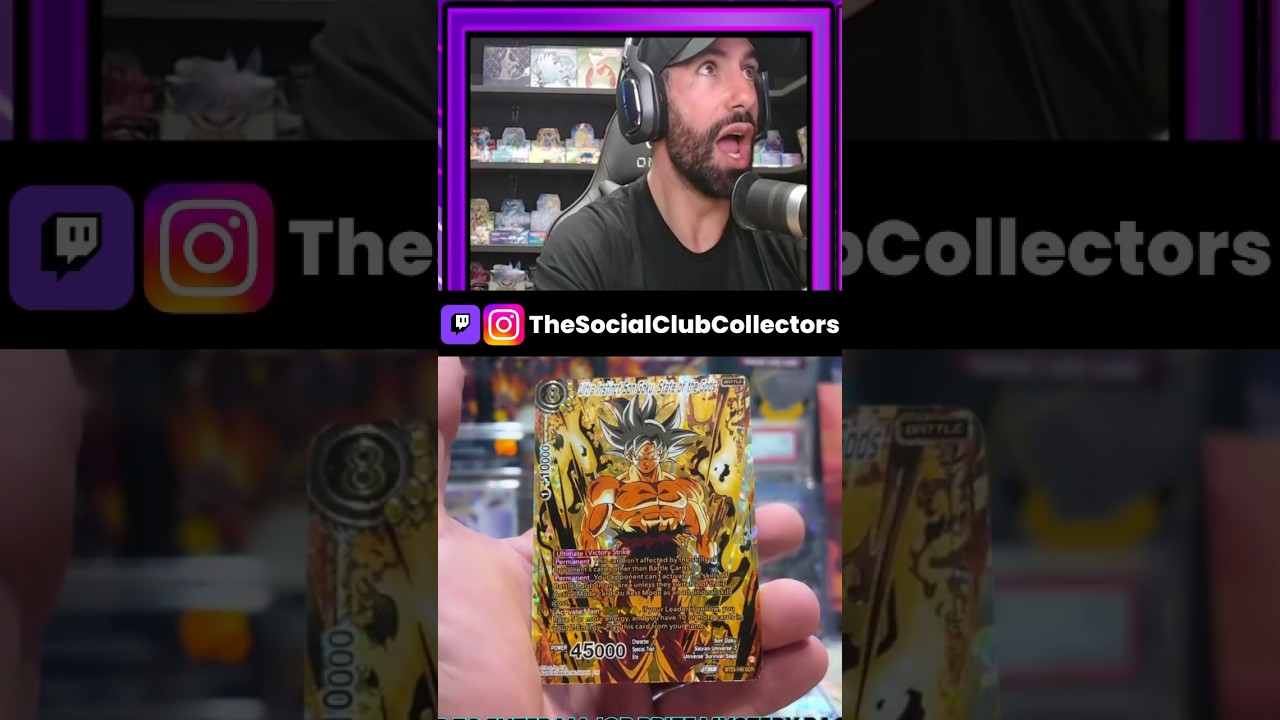 GOD RARE?! 🔥 Dragonball Super Cards Opening! #dbs #dbsuper #goku #dbz #dragonball