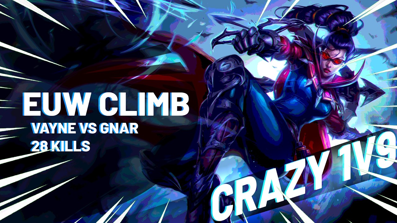 28 KILLS, 0 DEATHS & 2 PENTAKILLS IN EUROPE | VAYNE