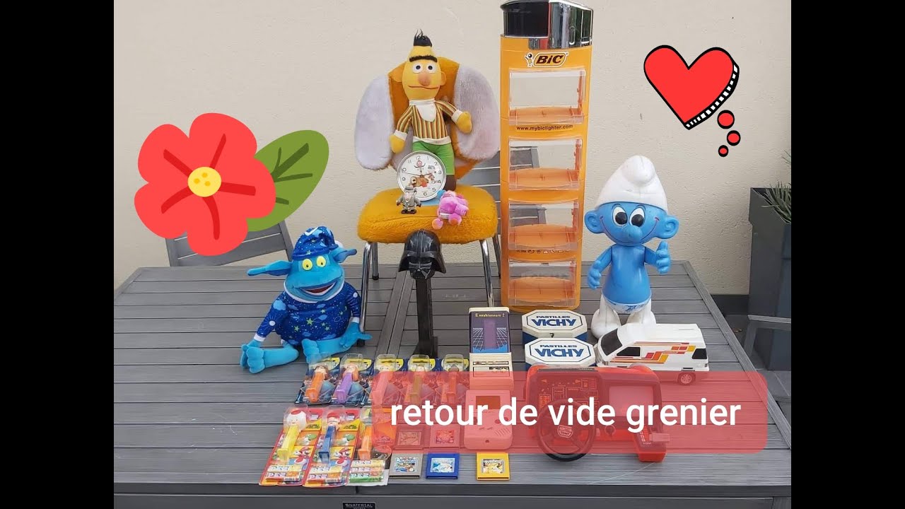 ENORME retour de vide grenier 💖😃