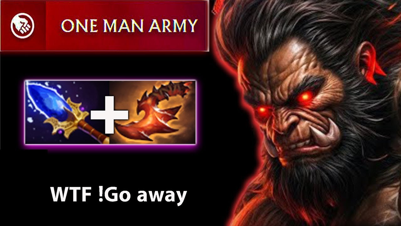 ON ONE CAN STOP AXE IN THIS GAME TOP 2 AXE-DOTA 2