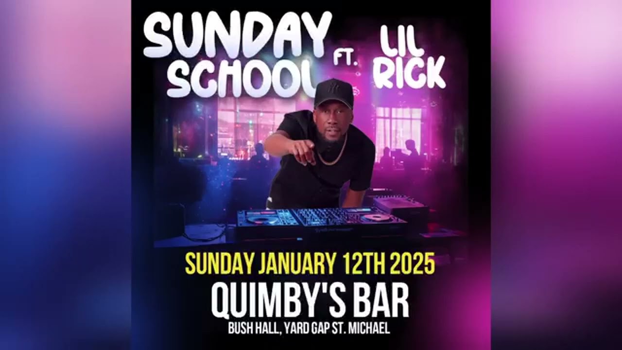 LIL RICK - SUNDAY SCHOOL AT QUIMBY'S BAR REGGAE & VINTAGE SEGMENT (JAN 12TH 2025)