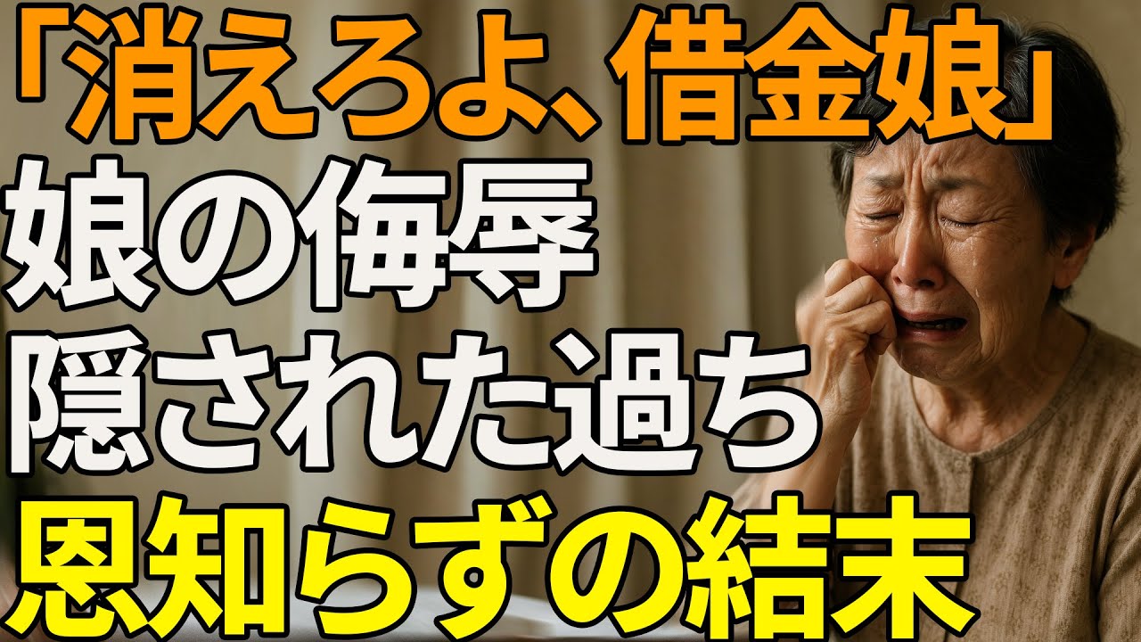 消えろ、この借金まみれが！――娘は自分の過ちを隠すため母の借金をでっち上げたが、最後に待っていたのは破滅だった【シニアライフ】【60代以上の方へ】