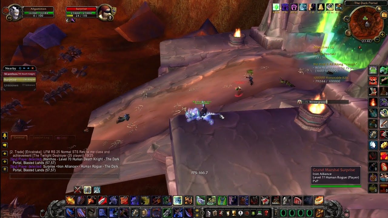 70 protection warrior twink vs bis lvl 80 combat rogue
