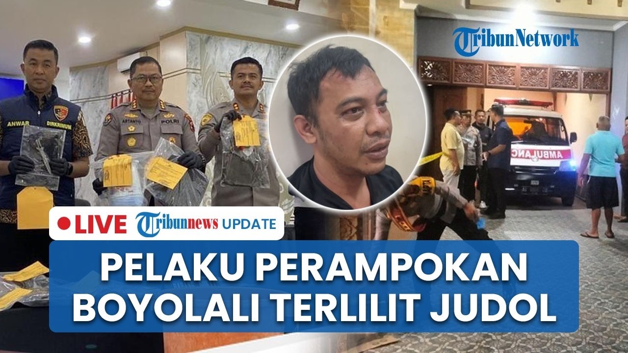 🔴LIVE: Pelaku Perampokan Sadis Boyolali Terlilit Utang Judol, Terungkap Alasan Bunuh Bocah 6 Tahun