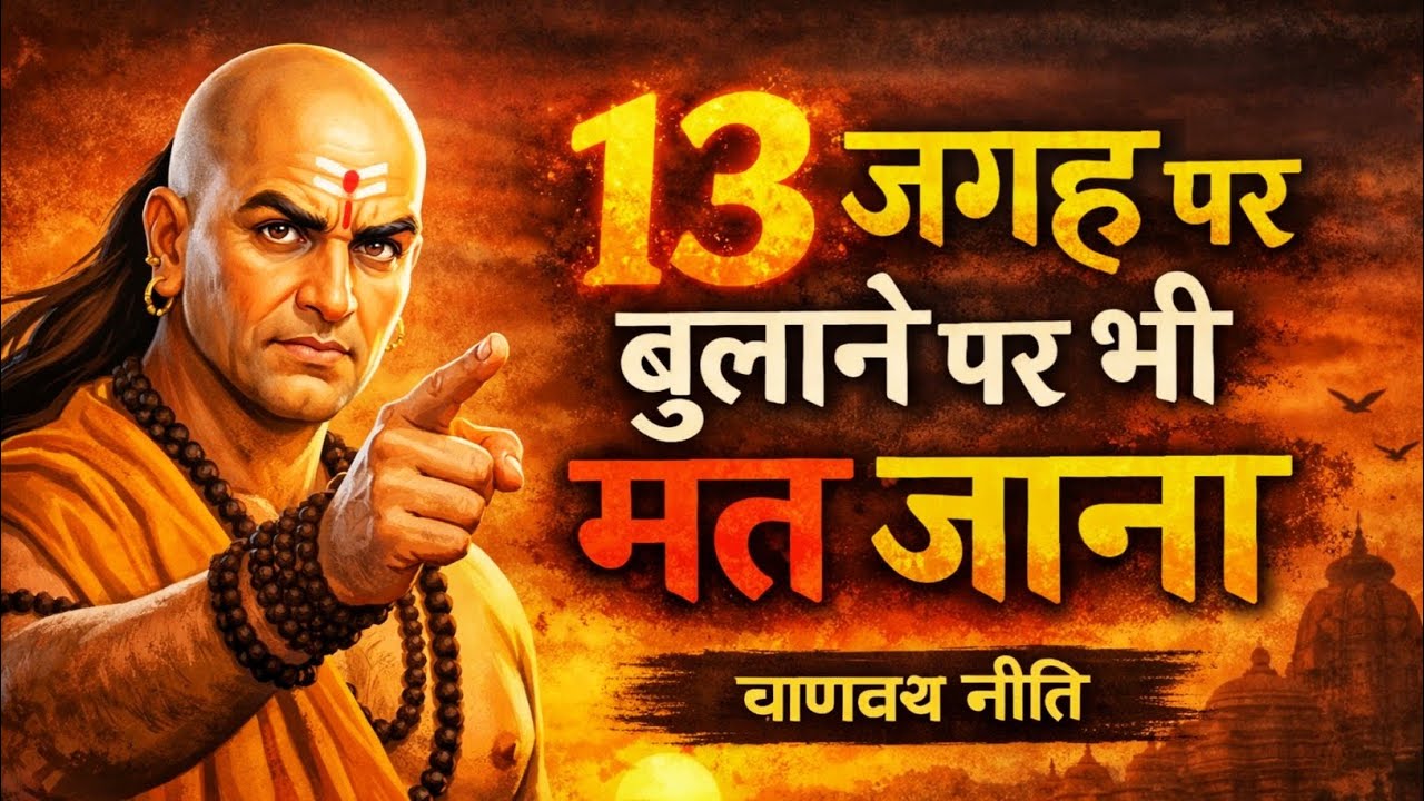 अगर जीवन में सच्चा सुख चाहिए तो इन 13 जगहों से बचो | चाणक्य के रहस्य 🔥🔥