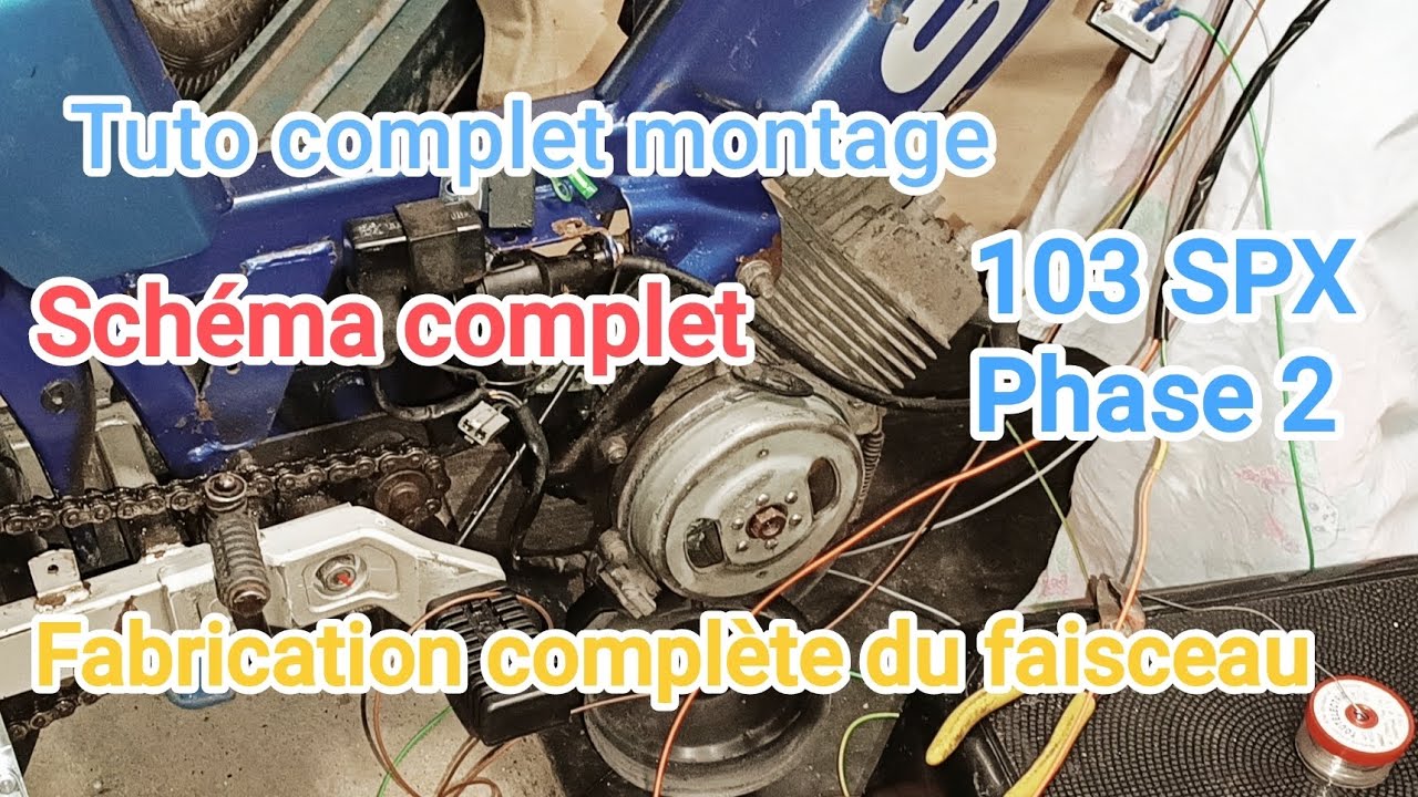 Fabrication et montage complet faisceau sur 103 SPX Phase 2