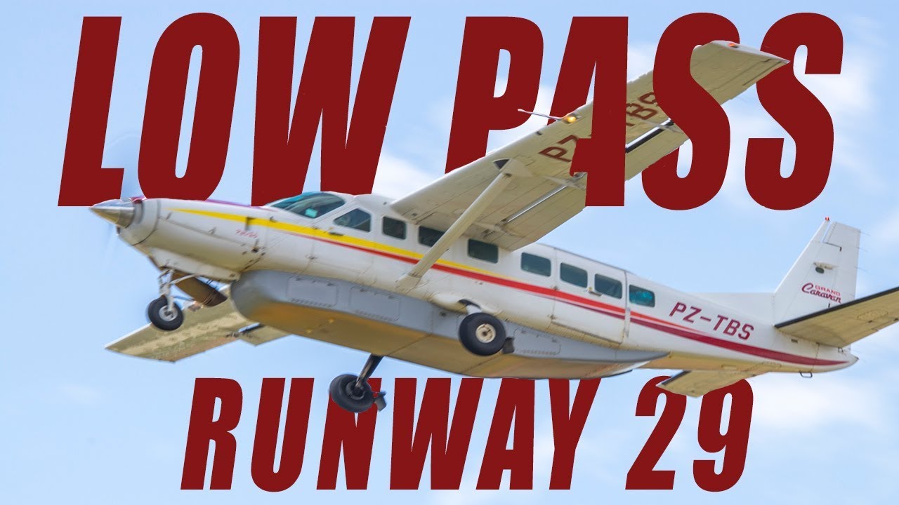Low Pass Runway 29 Zorg & Hoop Airport
