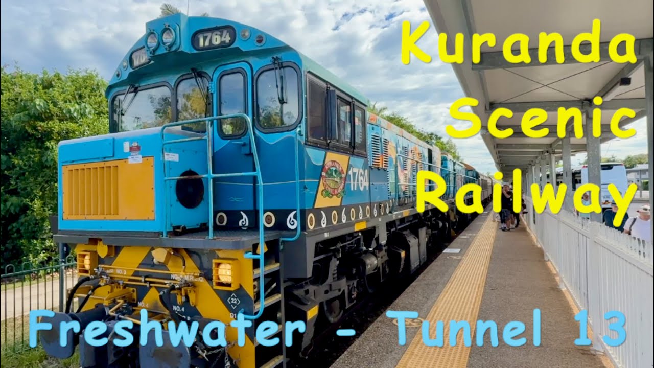 Australian Trains - The  Kuranda Scenic Railway, Freshwater - Tunnel 13
