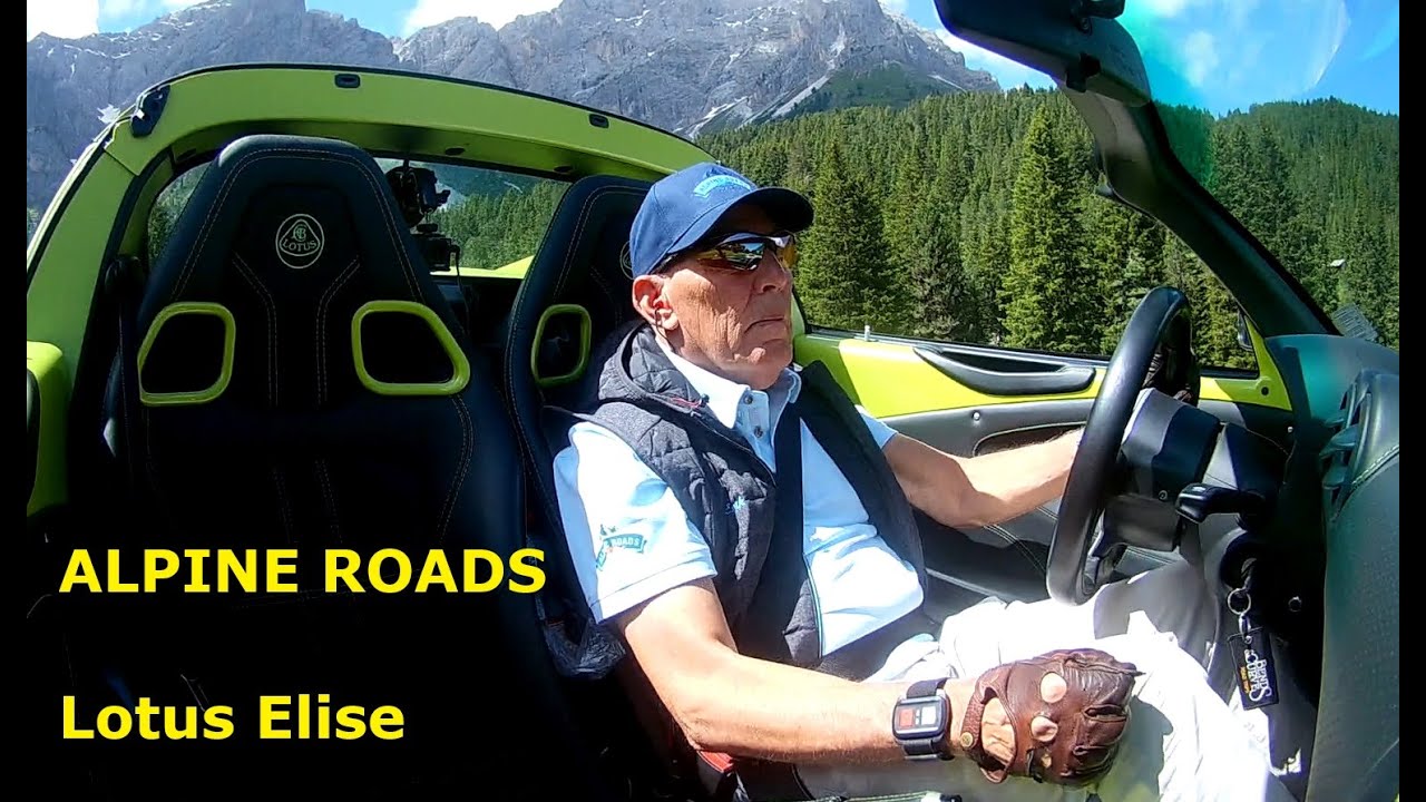 Timmelsjoch, Jaufenpass, Penserjoch in the Alpine Roads organized by Bends & Curves with Lotus Elise