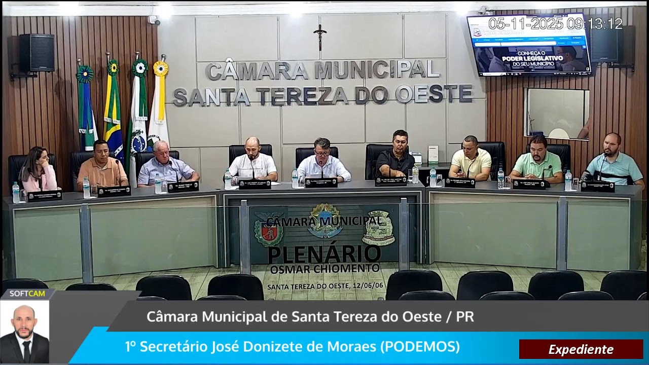 1ª SESSÃO EXTRAORDINÁRIA DO 9º PERÍODO DA 10ª LEGISLATURA 2025/2028