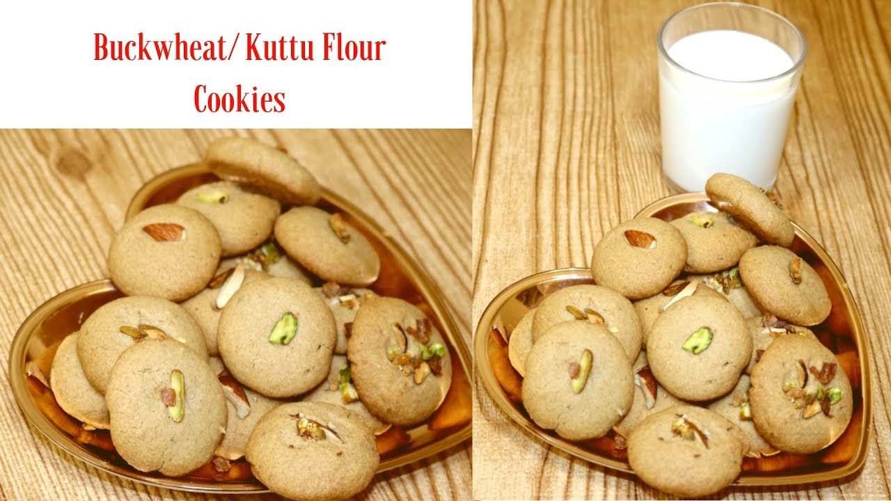 Buckwheat Cookies l Kuttu atta Cookies l Upwas Special l Gluten free Cookies l Navratri special
