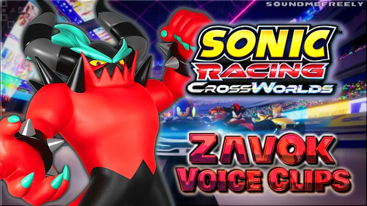 Все озвученные фрагменты Завока • Sonic Racing: CrossWorlds (Патрик Сейтц)