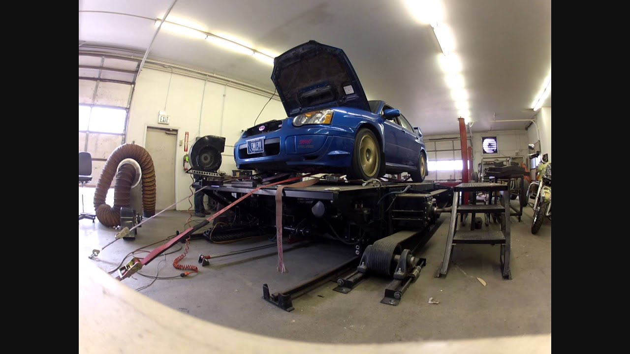 Phatbotti tuned STi dyno pull