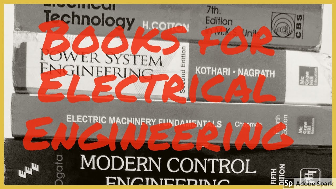 Books for reference  -  Electrical Engineering