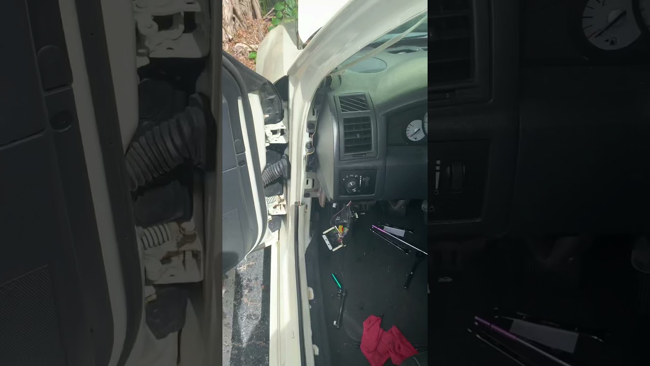 2007 Chrysler 300 AC evaporator and dashboard removal