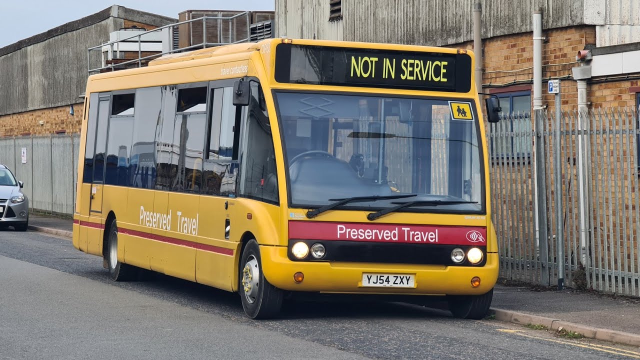 *CUMMINS MONSTER* Ride on Preserved Wolverhampton Council' Optare Solo, (YJ54 ZXY) - Private Run