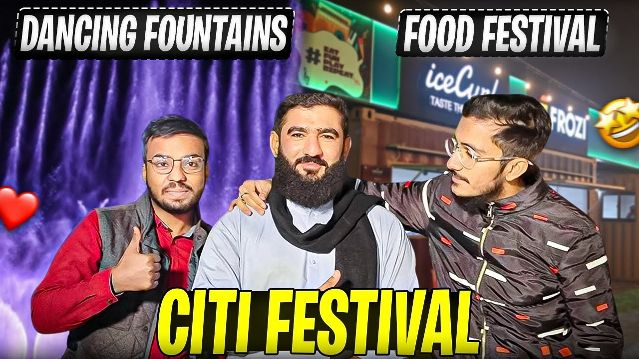 Fun With Friends 🤩 Gujranwala Food Festival  😋