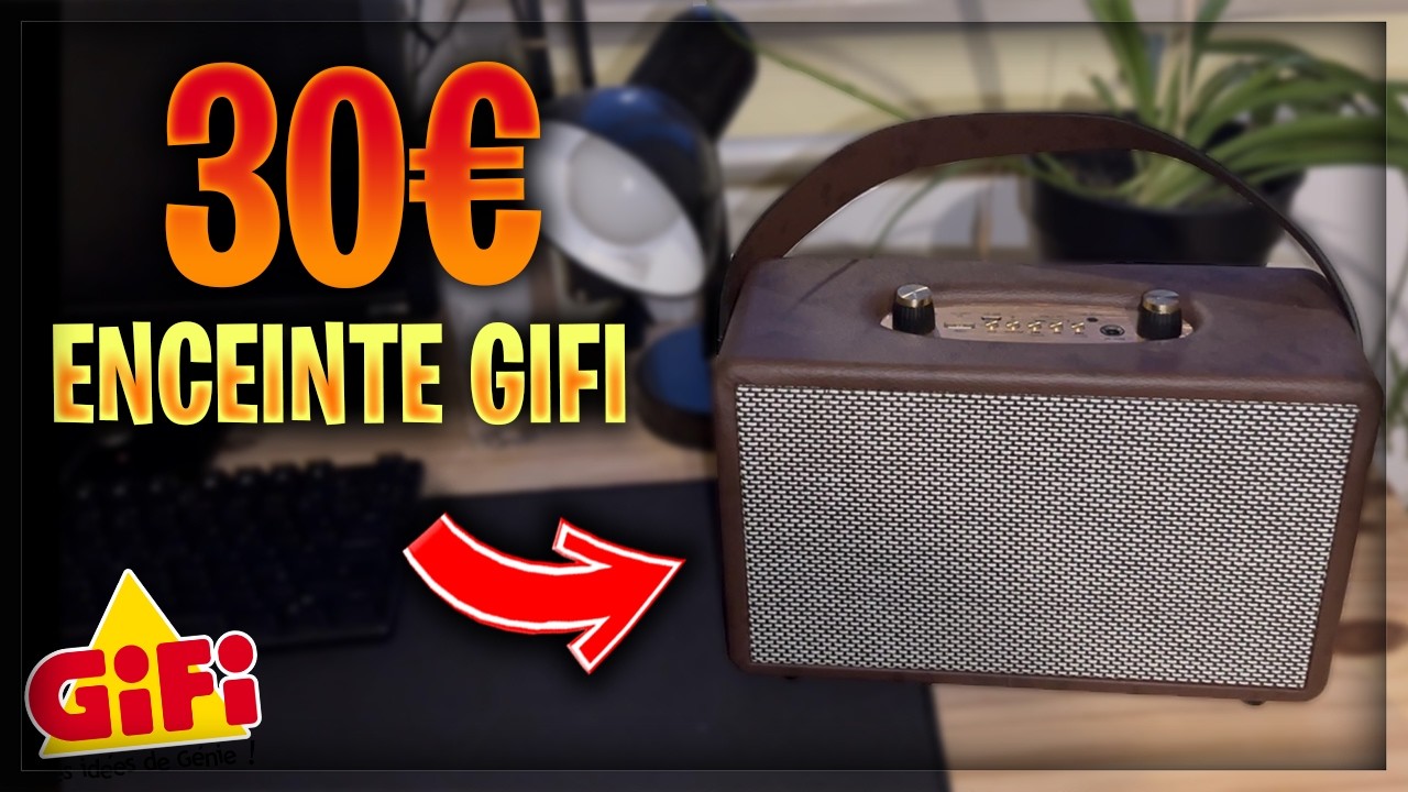 UNE ENCEINTE MARSHALL A 30€ CHEZ GIFI