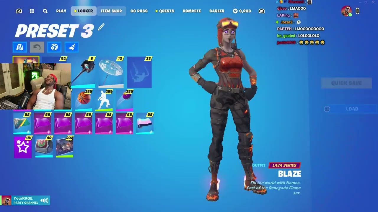 YourRAGE PLAYS FORTNITE WITH TRIOS WITH LOSHHHH