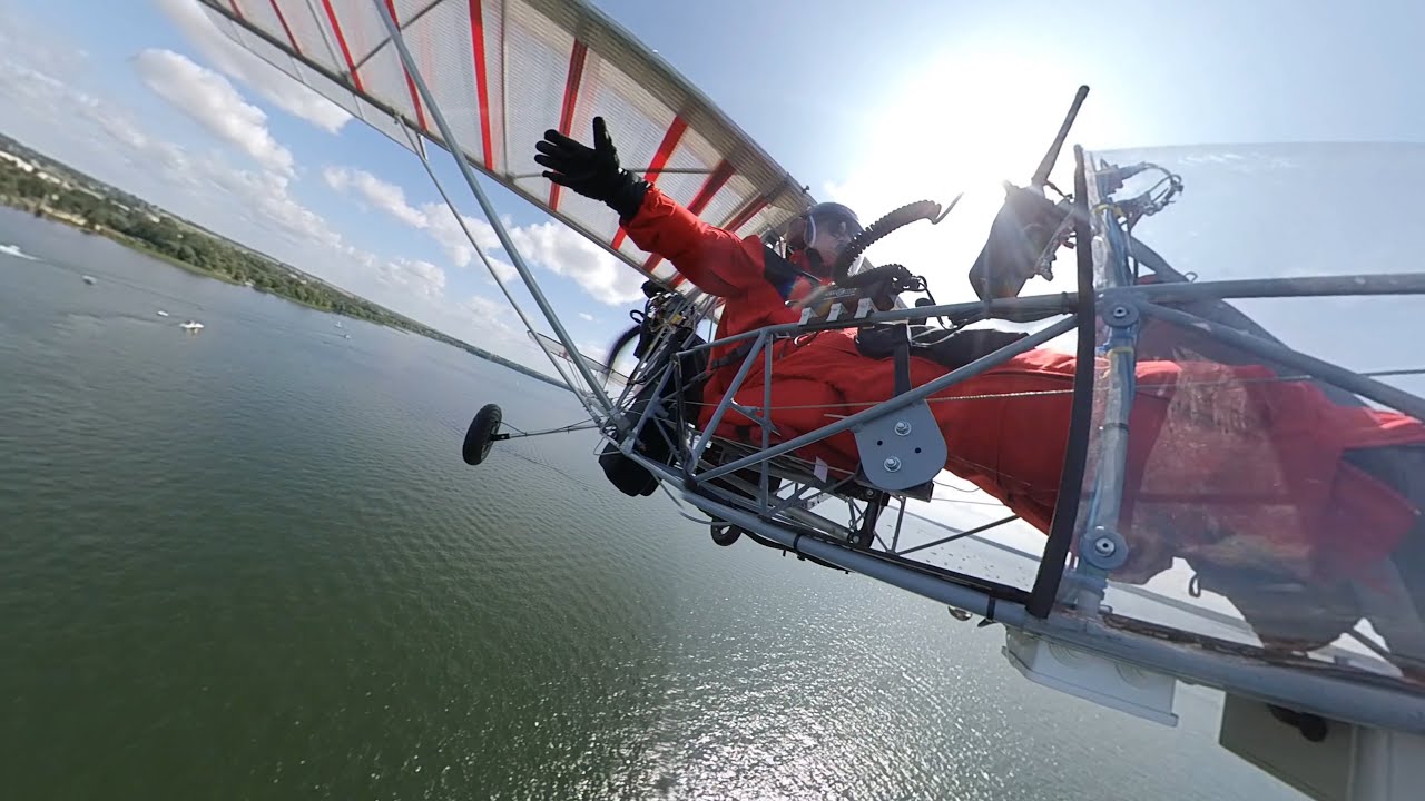 Samoloty Minifox na pokazach lotniczych  Mazury Air Show w 2019 r.