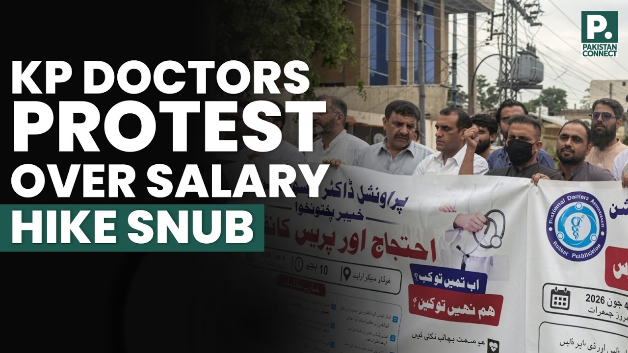 KP Doctors Protest Over Salary Hike Snub | Peshawar | Shahid Jan | Pakistan Connect