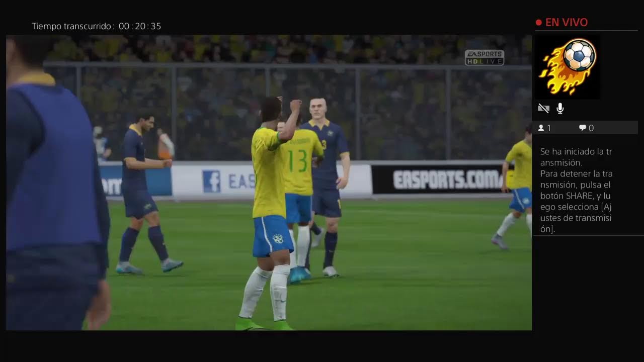 FIFA 16, Amistoso Internacional, mi Brasil Australia