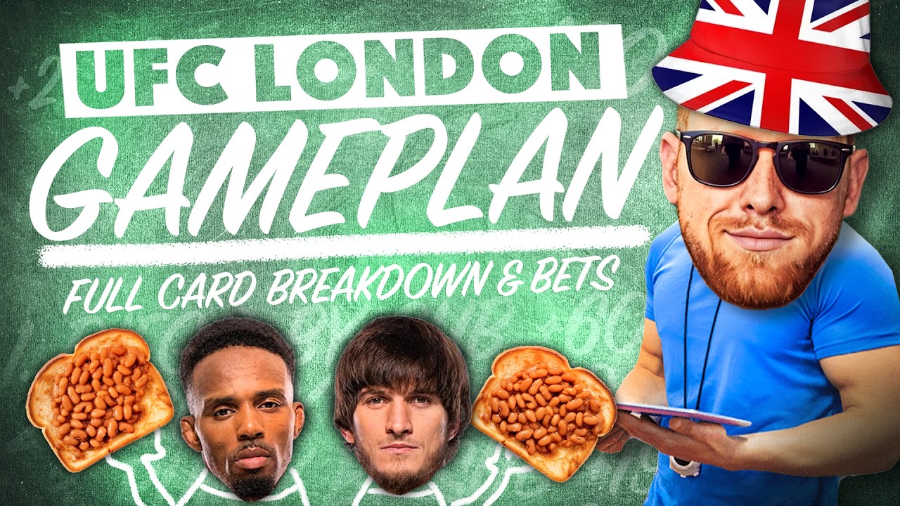 UFC LONDON FULL CARD BREAKDOWN! NO ANGELO!!