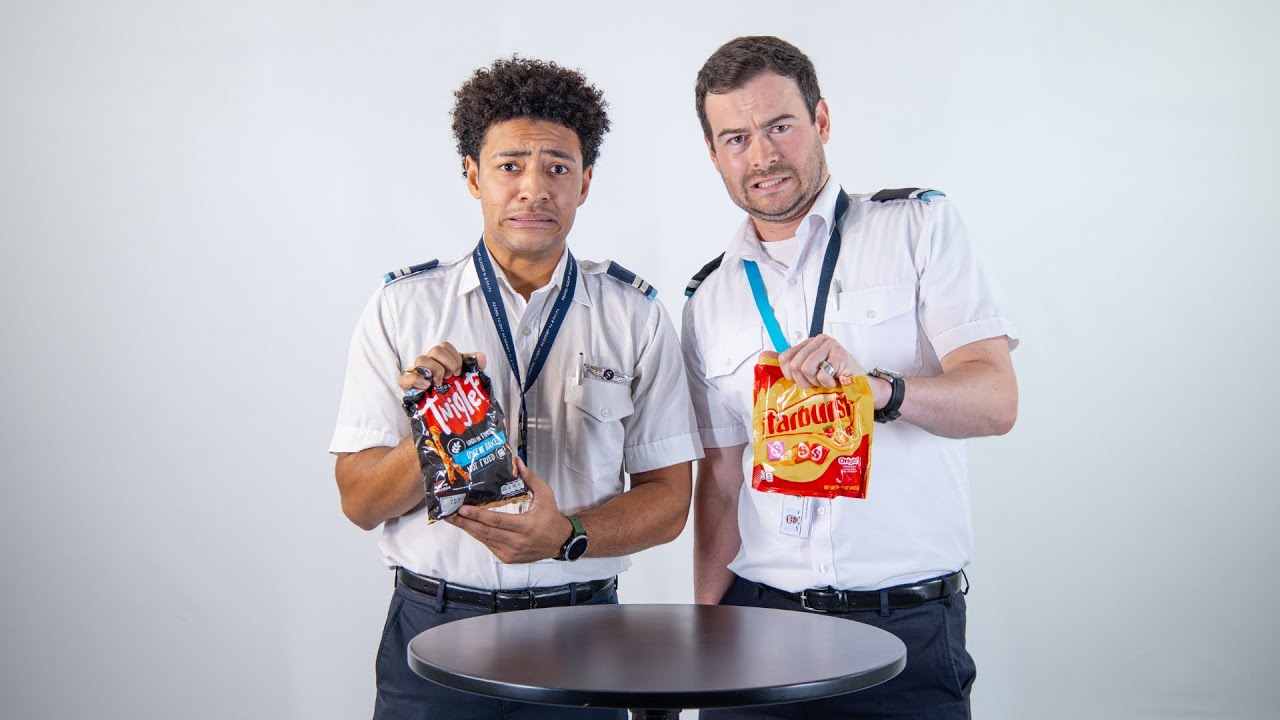 UK vs US Snacks | Tayshaun and Oliver | Skyborne Airline Academy