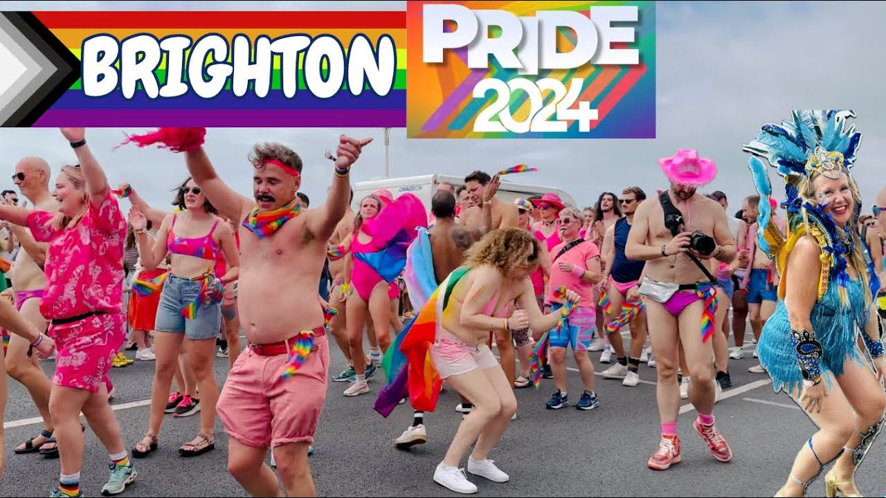 🌈 Brighton Pride Parade 2024: The Ultimate Celebration of Love & Diversity! #pride #brighton #uk
