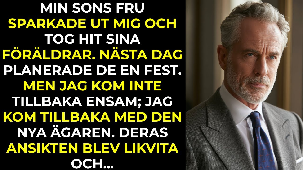 Min sons fru kastade ut mig. Men jag kom tillbaka med en köpare till huset – hon blev blek.