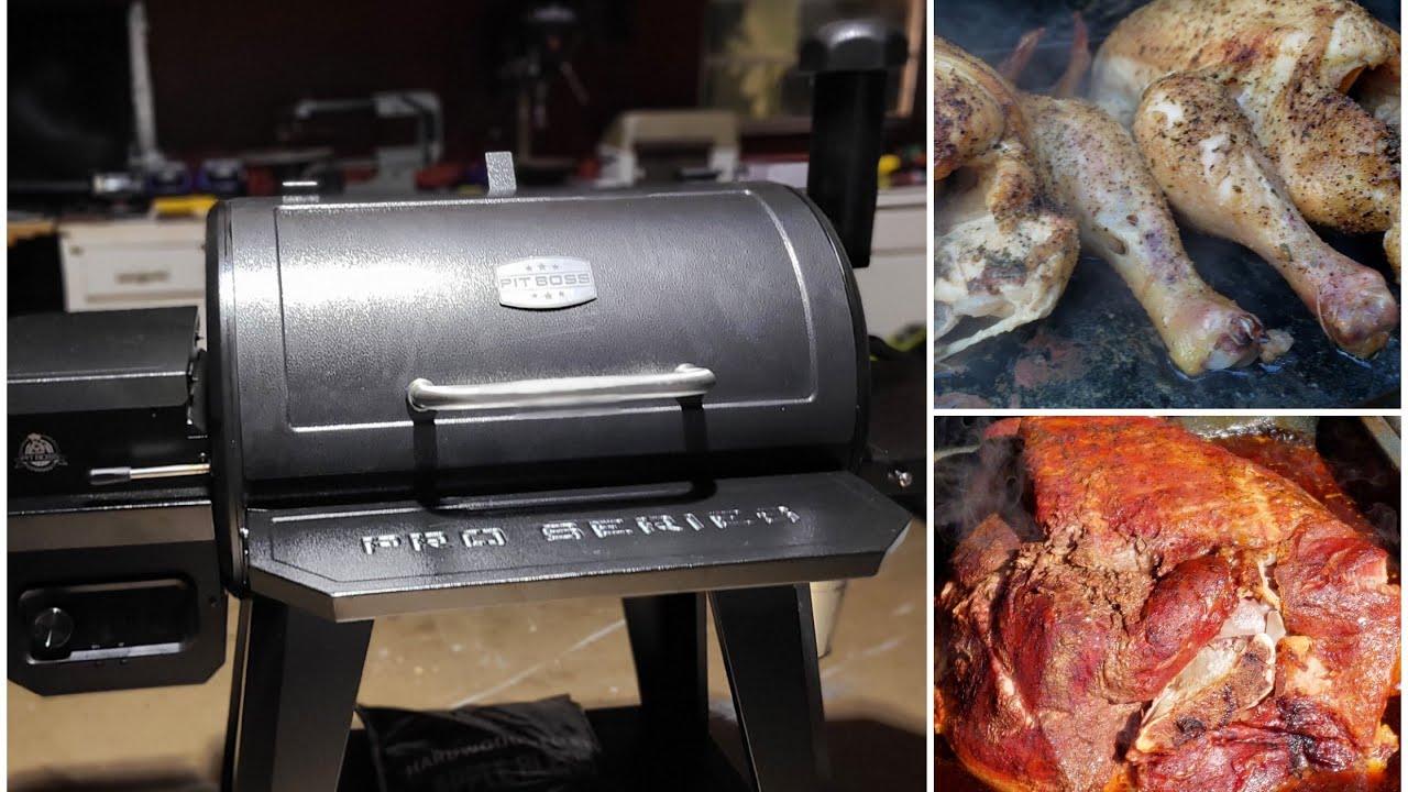 The Pit Boss Pro Series 850 Pellet Grill...Unboxing,Priming ,First Start, Burn Off & Review!
